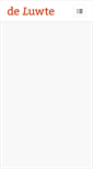 Mobile Screenshot of deluwtemassage.nl